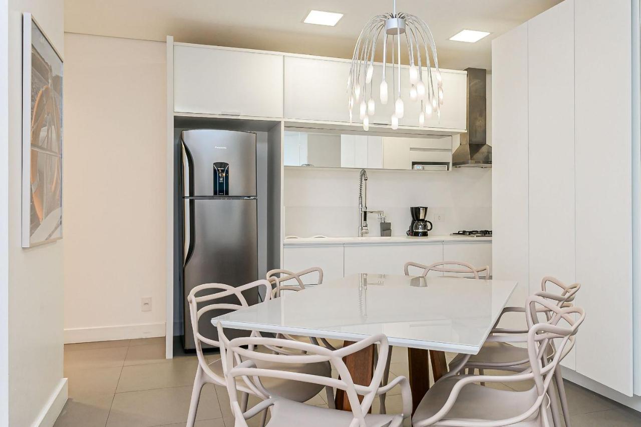 Apartamento de alto padrão a poucos metros da praia em Jurerê Florianópolis Extérieur photo